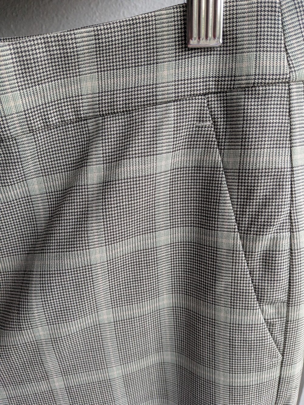 J.Crew NWT Kate Straight-Leg Pant in Plaid Wool Blend - Size 6 - Picture 4 of 12